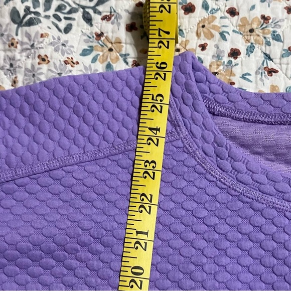 NWT!  JODIFL Lilac Textured Sweatshirt - Picture 8 of 9